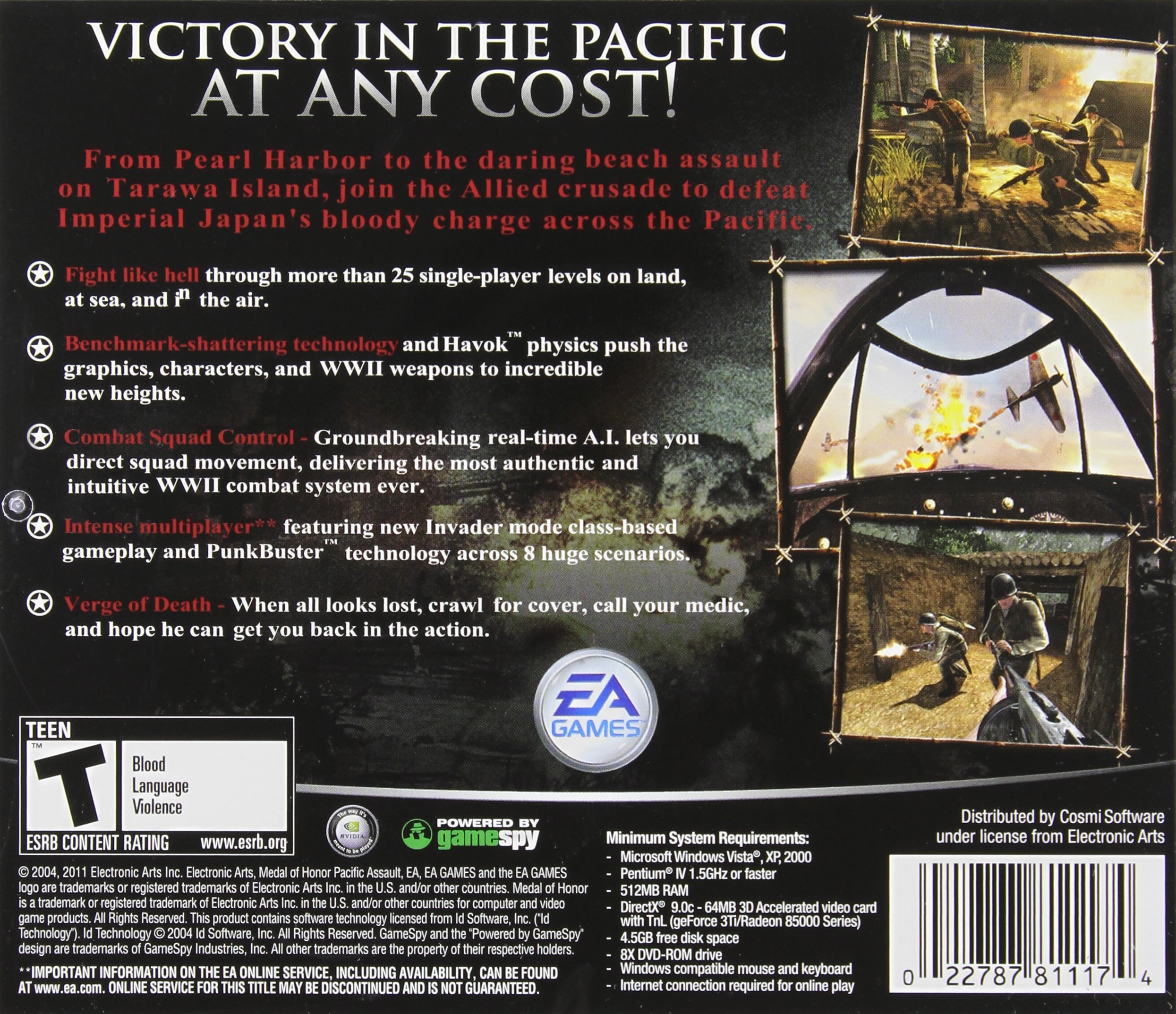 Amazon.com: Medal of Honor Pacific Assault : Video Games